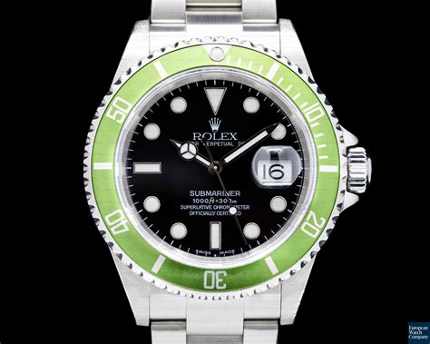 rolex submariner kermit bezel